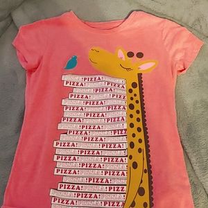 Pink pizza shirt